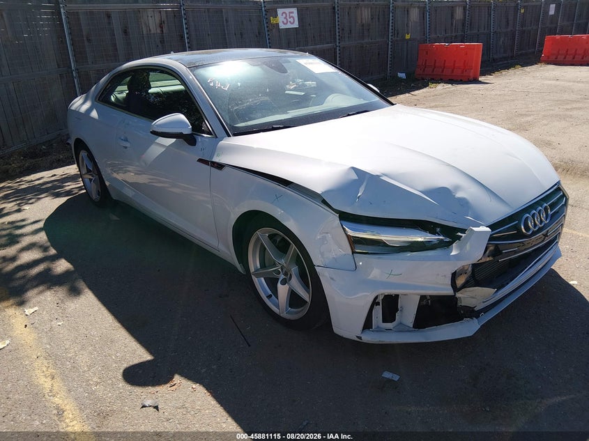 2018 AUDI A5 2.0T PREMIUM | WAUSNAF54JA052842 | UPCARS