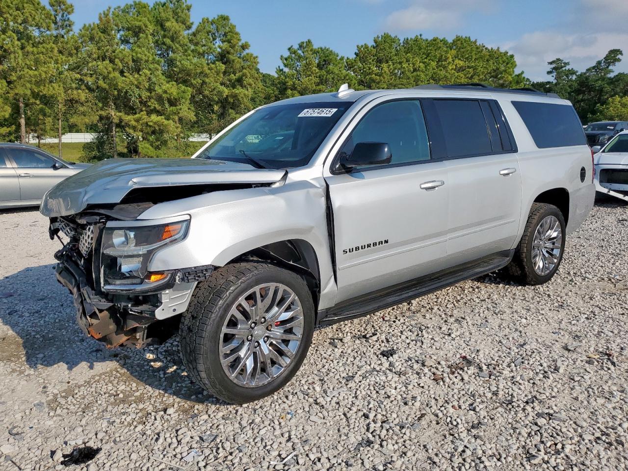 2019 CHEVROLET SUBURBAN K1500 PREMIER | 1GNSKJKJ2KR242552 | UPCARS