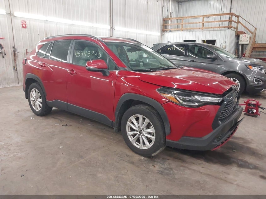 2022 TOYOTA COROLLA CROSS LE | 7MUBAABG7NV032315 | UPCARS