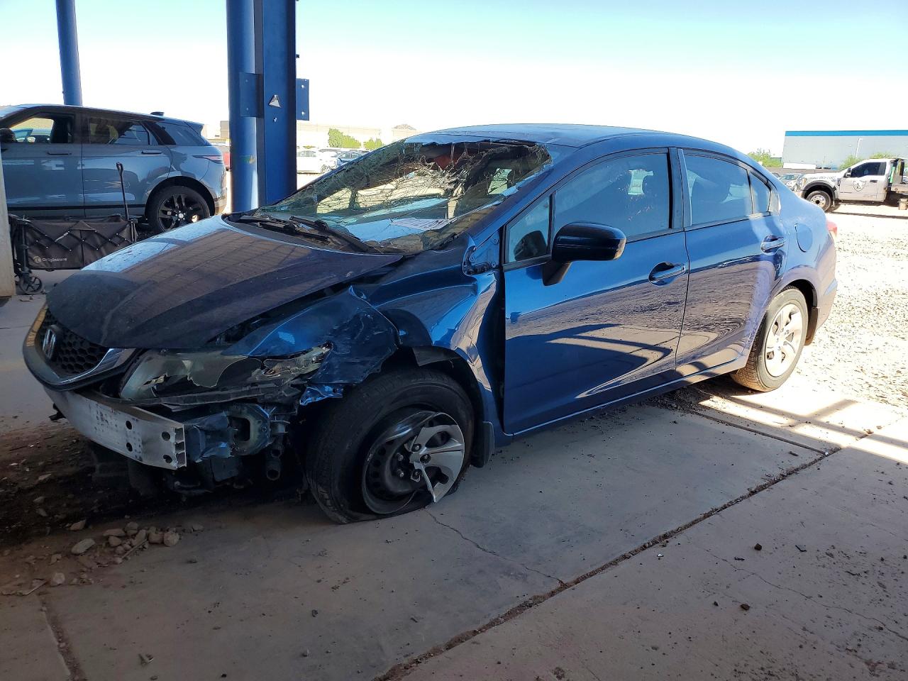 2014 HONDA CIVIC LX | 19XFB2F53EE062512 | UPCARS
