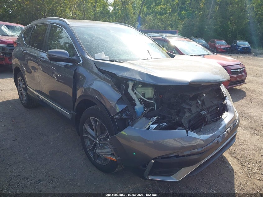 2021 HONDA CR-V AWD TOURING | 5J6RW2H91ML014508 | UPCARS