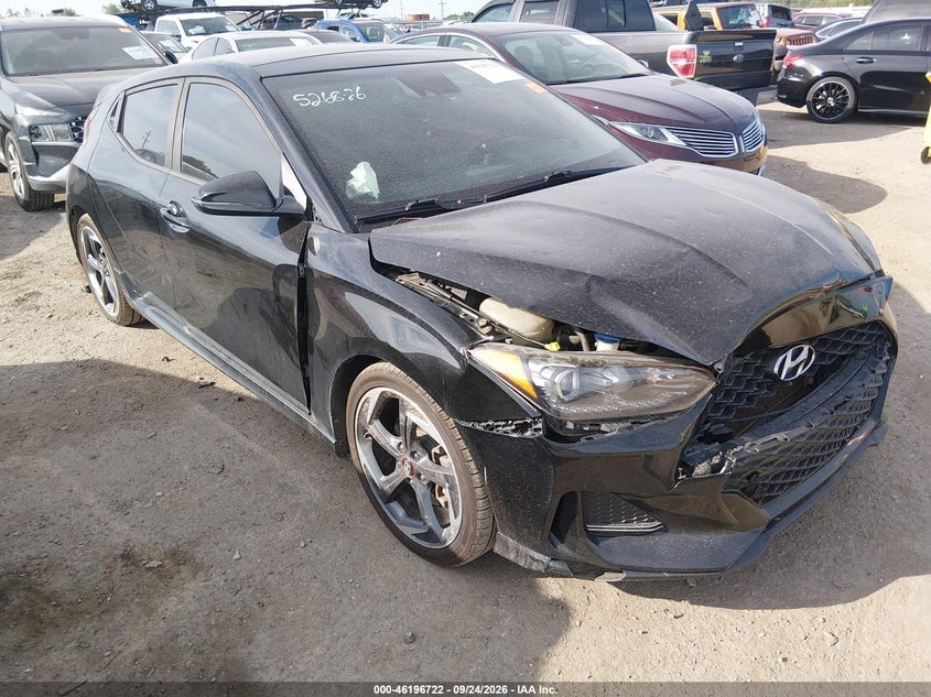 2019 HYUNDAI VELOSTER TURBO | KMHTH6AB0KU009409 | UPCARS
