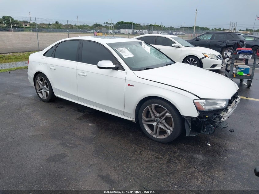 2015 AUDI S4 3.0T PREMIUM PLUS | WAUBGAFLXFA113563 | UPCARS