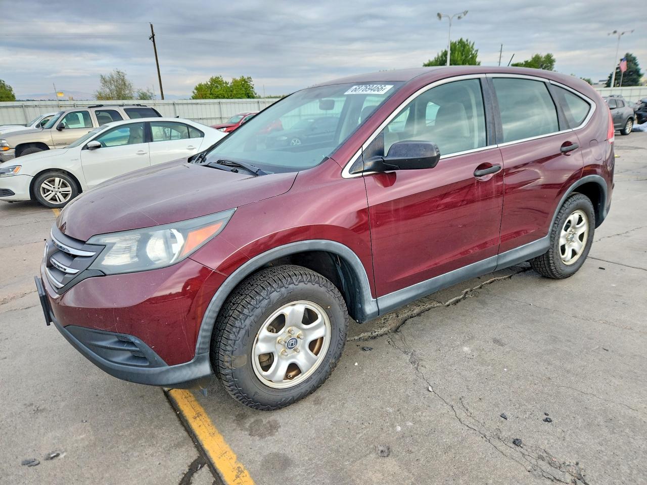 2013 HONDA CRV LX | 5J6RM4H33DL045689 | UPCARS
