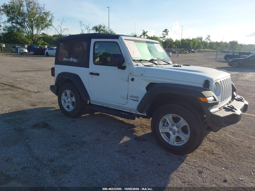 2021 JEEP WRANGLER SPORT S 4X4 | 1C4GJXAN4MW539061 | UPCARS