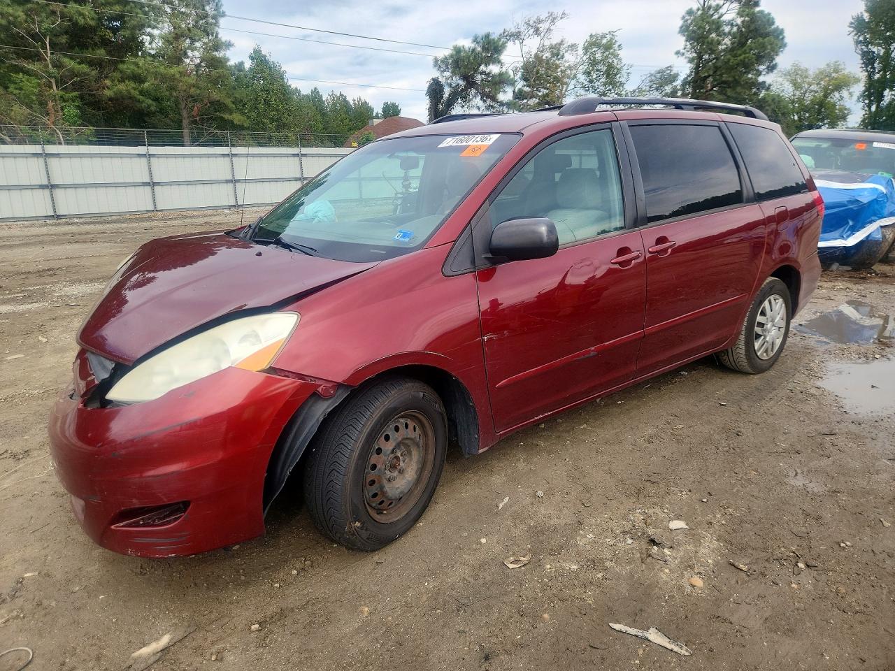2009 TOYOTA SIENNA LE 8-PASSENGER | 5TDZK23C69S278432 | UPCARS