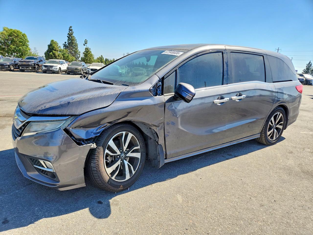 2018 HONDA ODYSSEY ELITE | 5FNRL6H96JB015111 | UPCARS