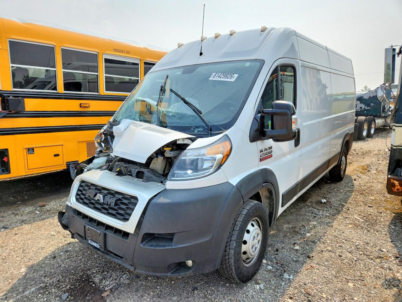 2021 RAM PROMASTER 2500 DELIVERY VAN | 3C6LRVDG7ME531207 | UPCARS