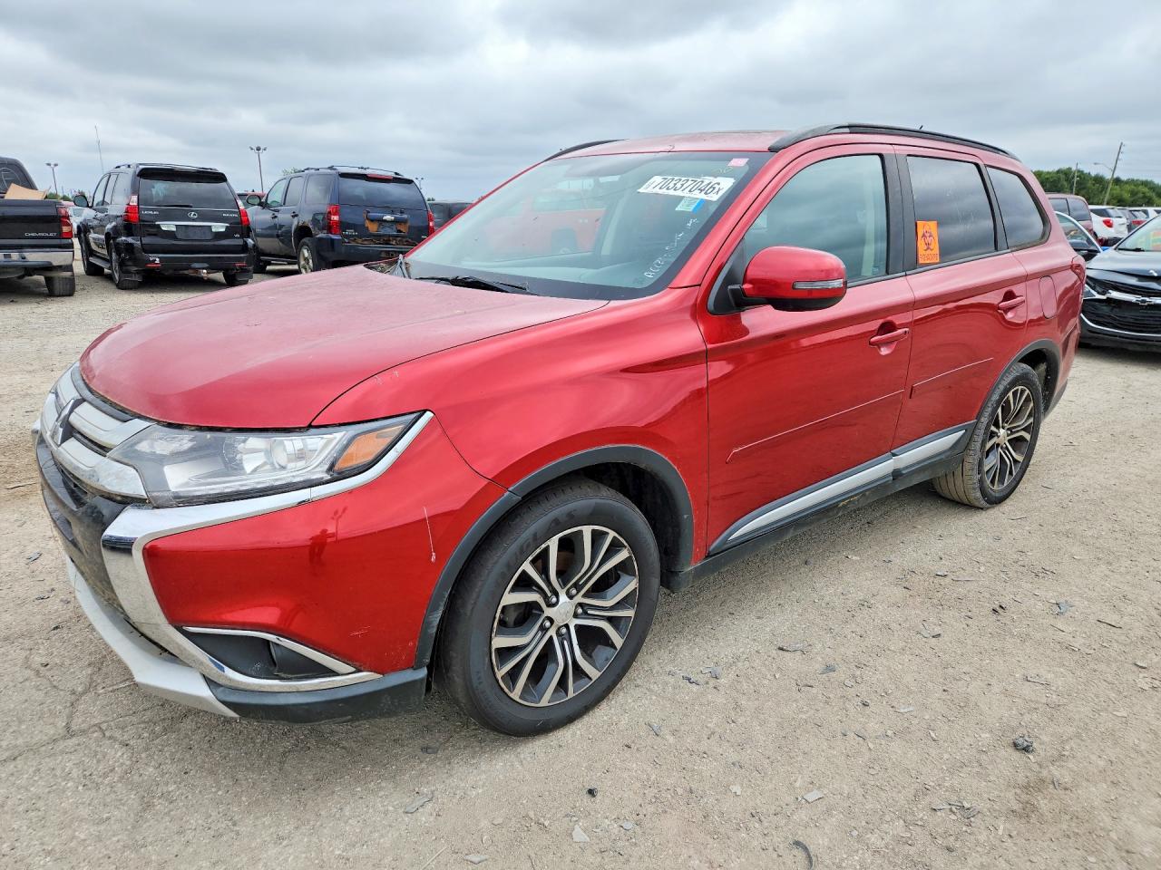2016 MITSUBISHI OUTLANDER SE | JA4AD3A37GZ011841 | UPCARS