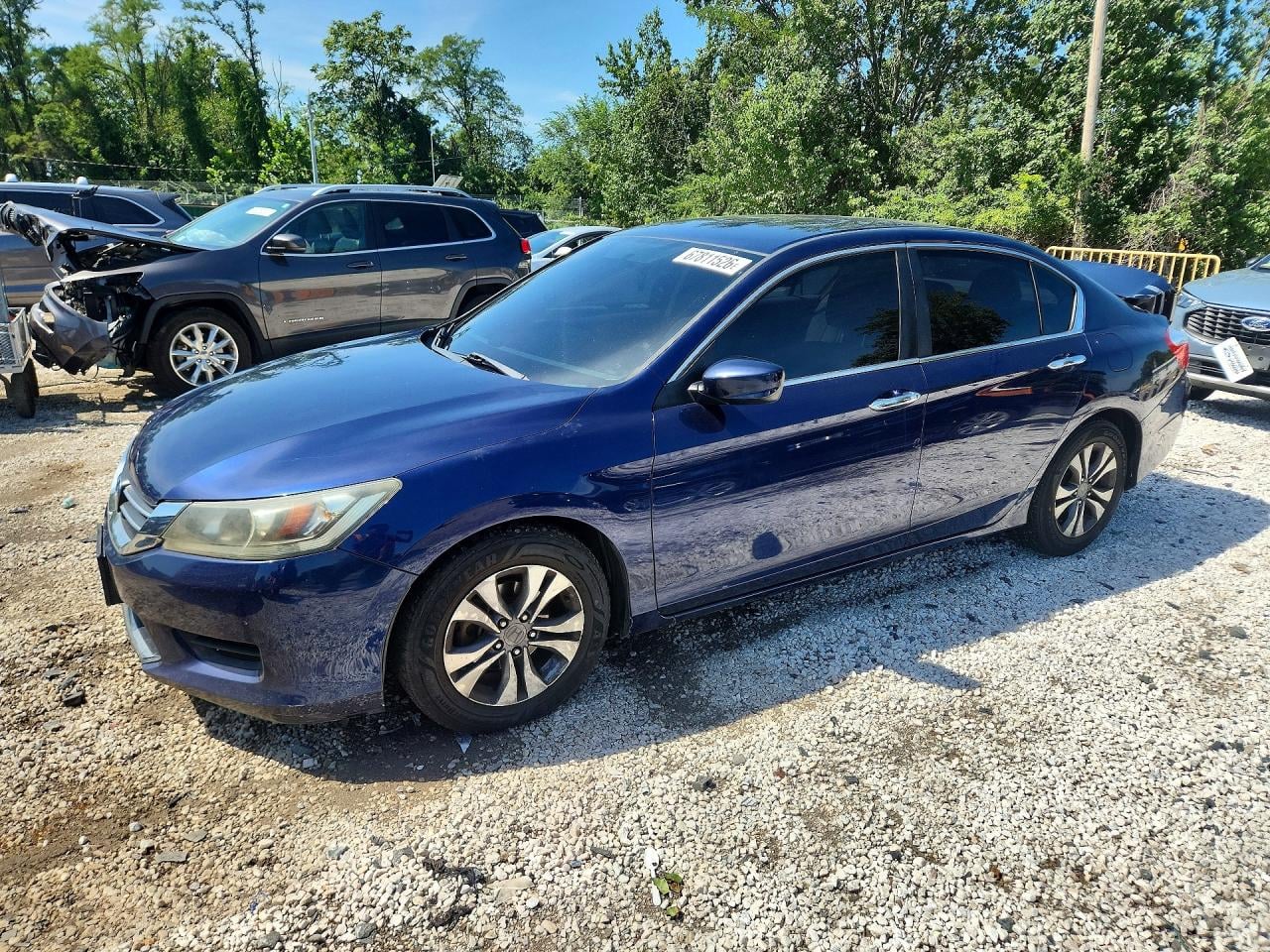 2013 HONDA ACCORD LX | 1HGCR2F38DA140802 | UPCARS