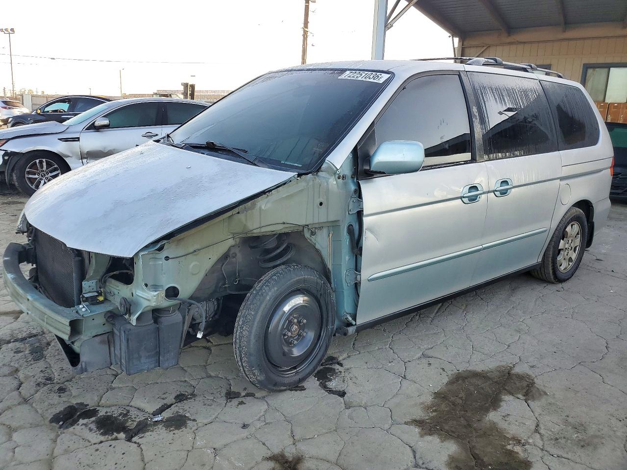 2002 HONDA ODYSSEY EX | 2HKRL18612H588672 | UPCARS