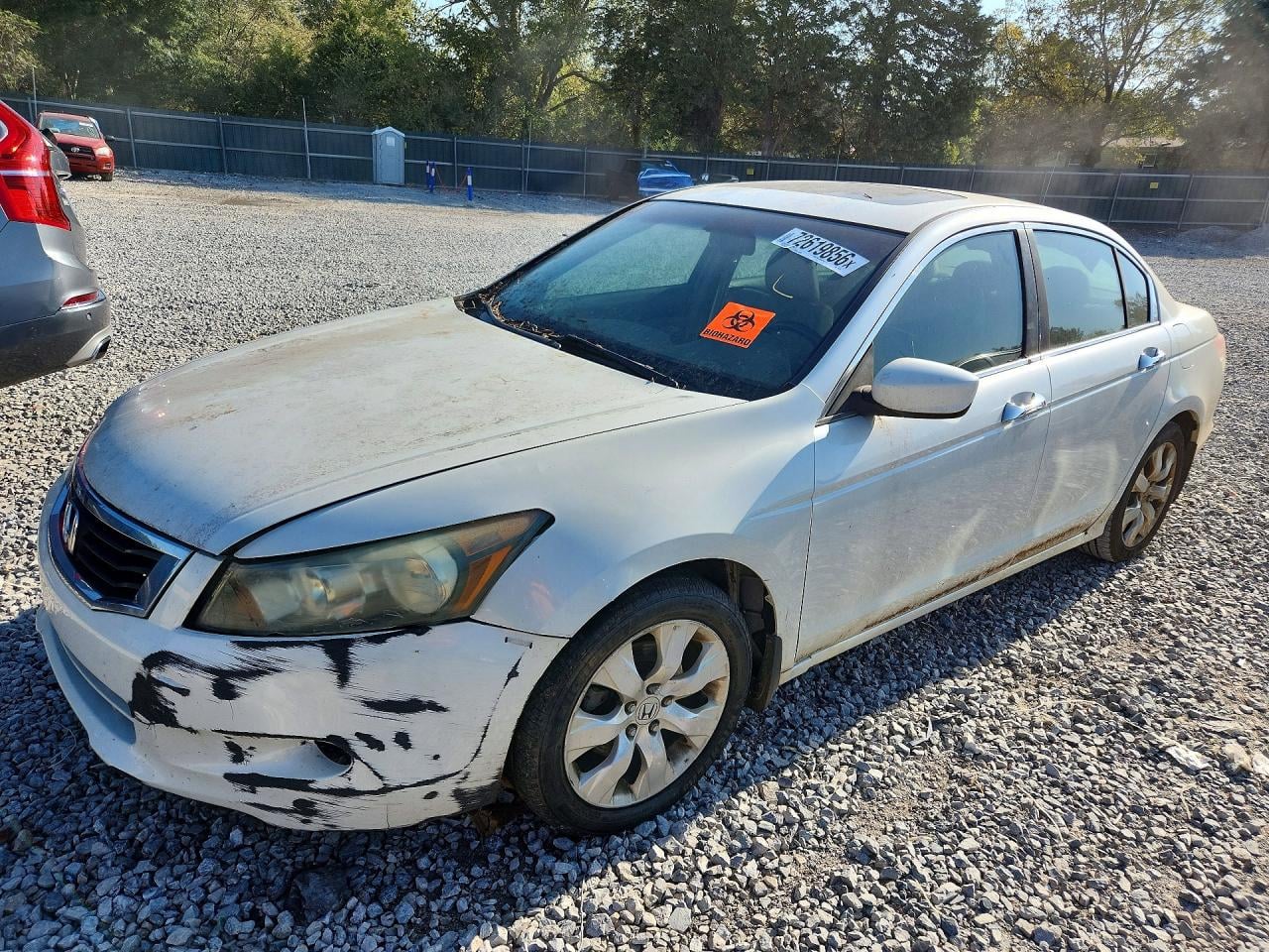 2008 HONDA ACCORD EXL | 1HGCP368X8A019914 | UPCARS