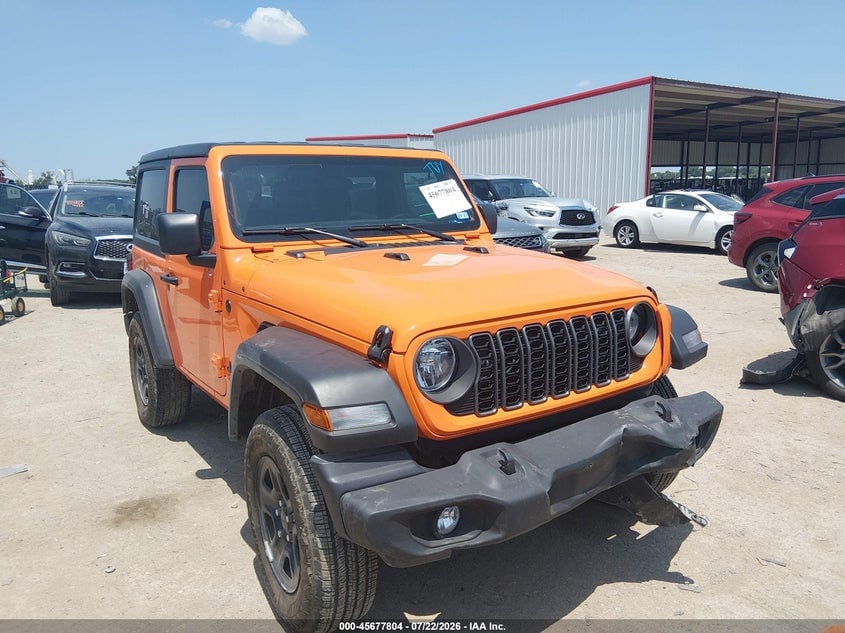 2025 JEEP WRANGLER 2-DOOR SPORT 4X4 | 1C4PJXAN0SW593826 | UPCARS