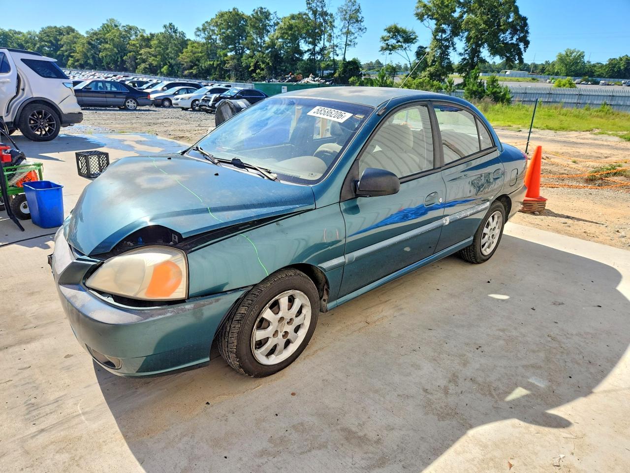 2003 KIA RIO BASE | KNADC125636281761 | UPCARS