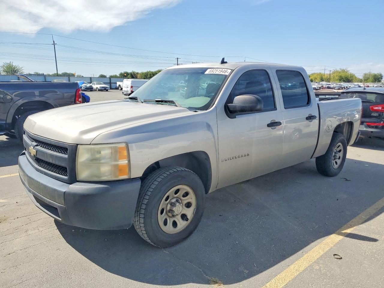2007 CHEVROLET SILVERADO C1500 CREW CAB | 2GCEC13C071542285 | UPCARS
