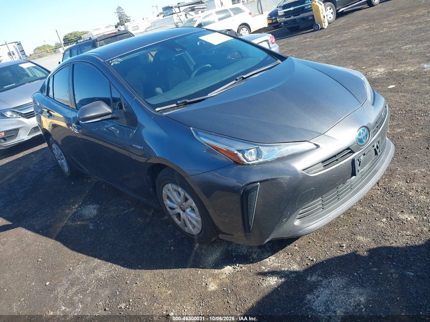 2021 TOYOTA PRIUS L ECO | JTDKAMFU4M3128639 | UPCARS