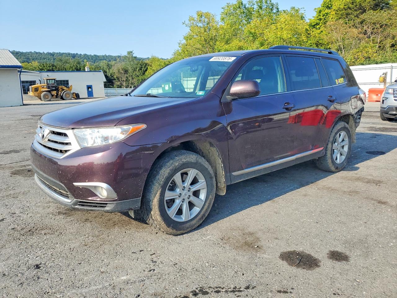 2012 TOYOTA HIGHLANDER SE | 5TDBK3EH6CS156371 | UPCARS