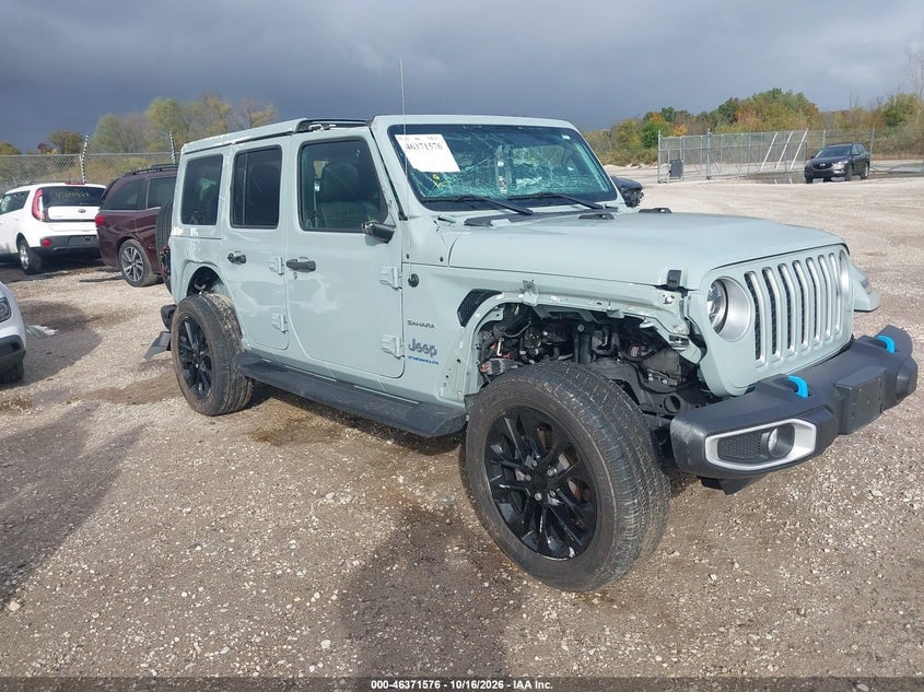 2023 JEEP WRANGLER 4XE SAHARA 4X4 | 1C4JJXP61PW555843 | UPCARS