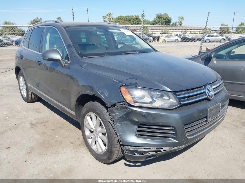 2013 VOLKSWAGEN TOUAREG VR6 SPORT | WVGEF9BP0DD002053 | UPCARS