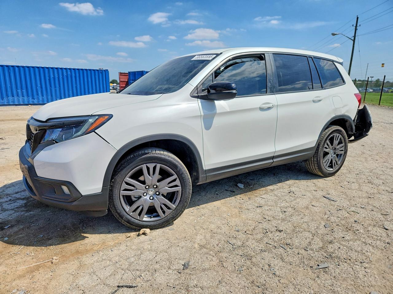 2021 HONDA PASSPORT EXL | 5FNYF8H52MB011542 | UPCARS