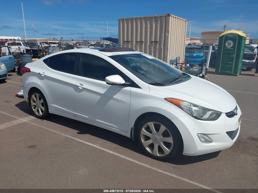 2012 HYUNDAI ELANTRA LIMITED | 5NPDH4AE9CH145752 | UPCARS