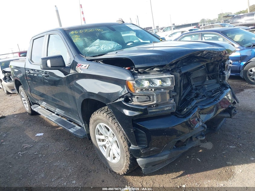 2020 CHEVROLET SILVERADO 1500 4WD  SHORT BED RST | 3GCUYEET1LG335455 | UPCARS