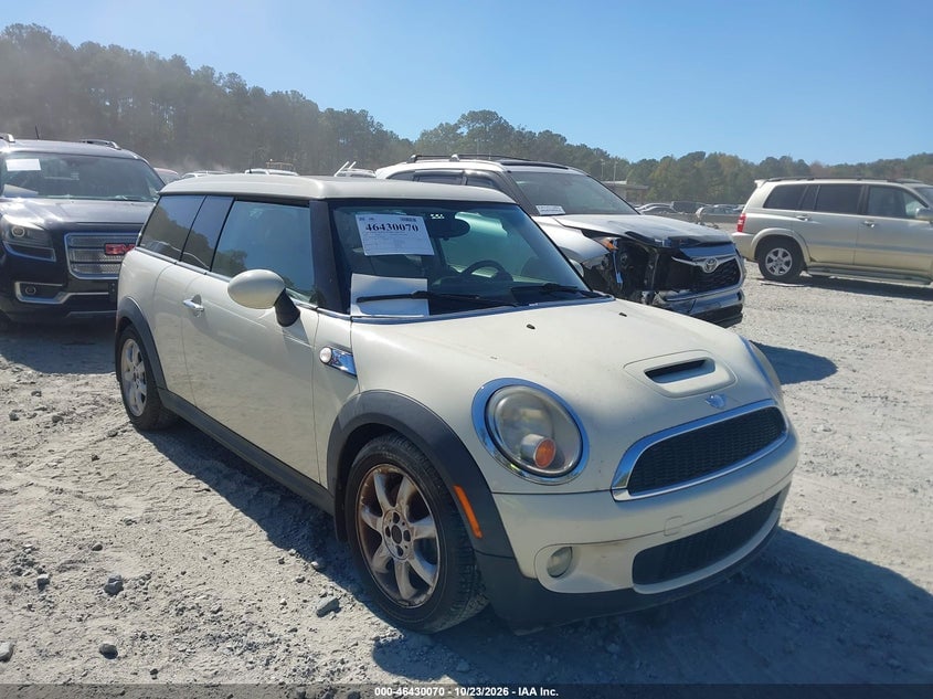 2008 MINI COOPER S CLUBMAN | WMWMM33538TP88486 | UPCARS