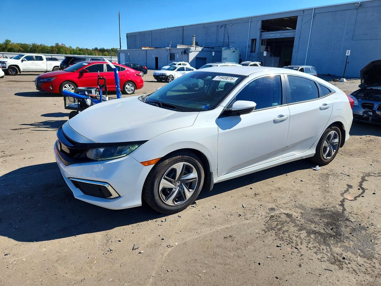 2019 HONDA CIVIC LX | 2HGFC2F66KH553261 | UPCARS