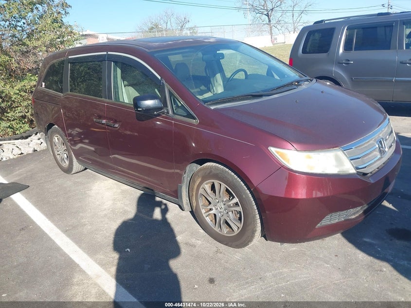 2013 HONDA ODYSSEY EX-L | 5FNRL5H67DB033668 | UPCARS