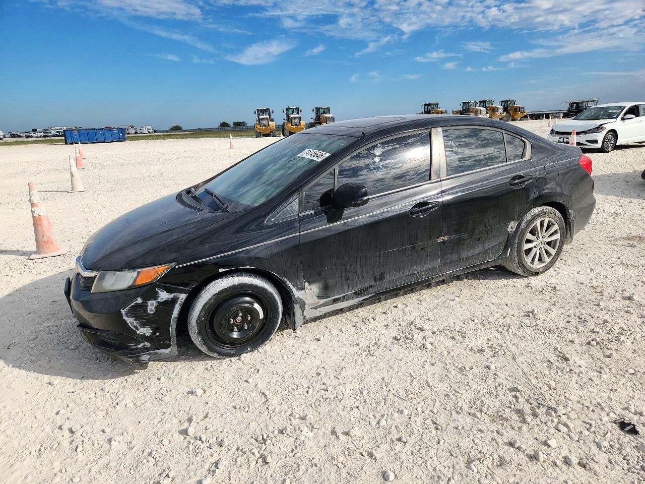 2012 HONDA CIVIC EXL | 2HGFB2F98CH505405 | UPCARS