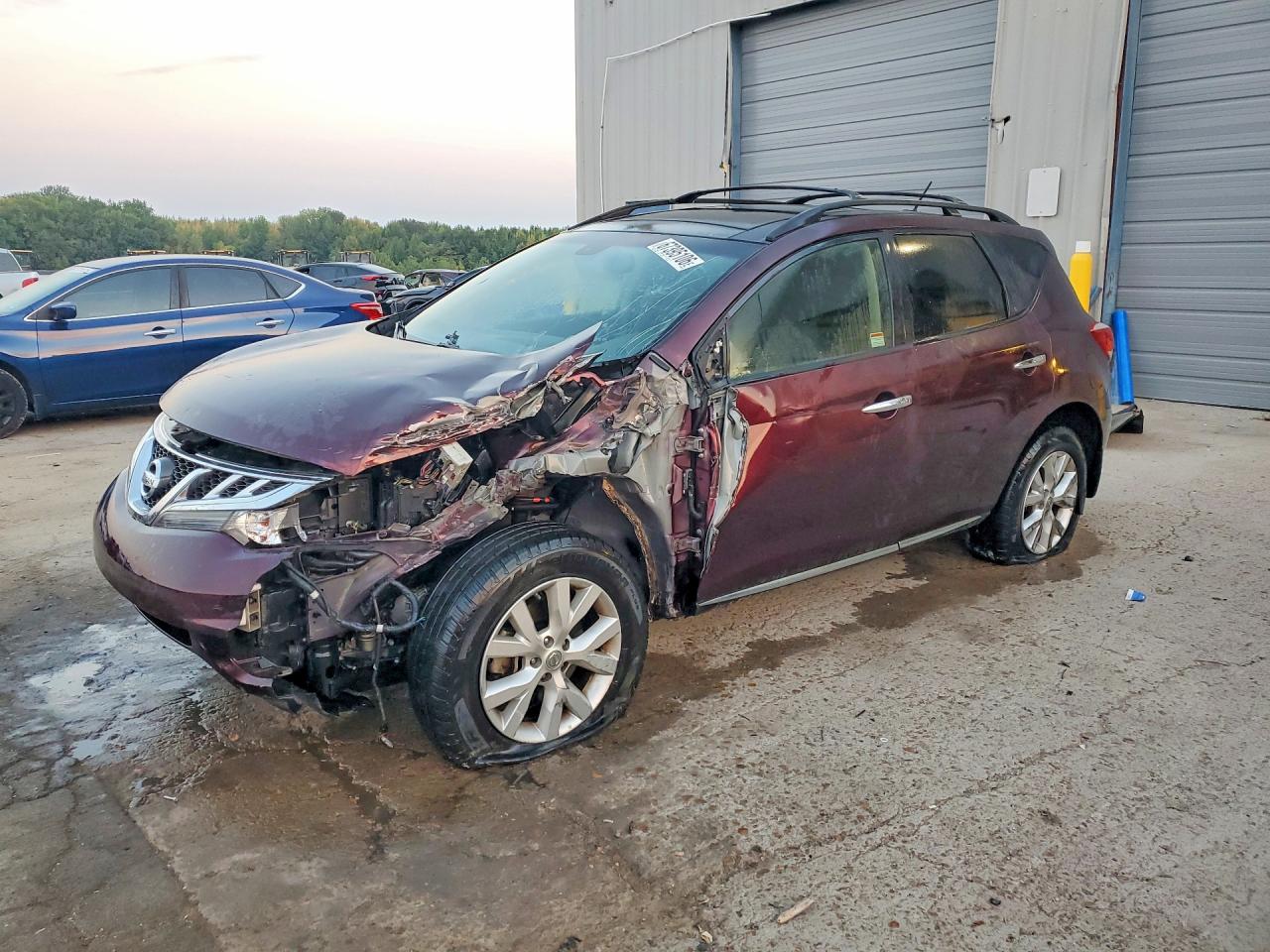2014 NISSAN MURANO SL | JN8AZ1MU6EW410713 | UPCARS
