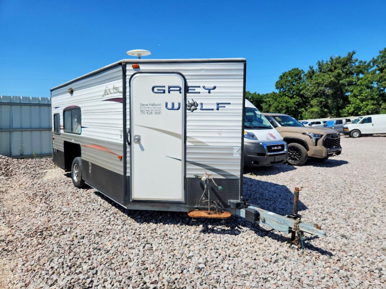 2014 FOREST RIVER GREY WOLF CAMPER | 4X4TCK617EK023247 | UPCARS