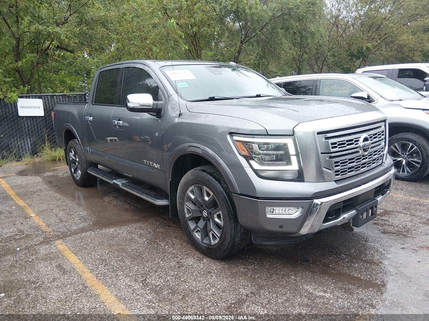 2021 NISSAN TITAN PLATINUM RESERVE 4X4 | 1N6AA1ED1MN532480 | UPCARS