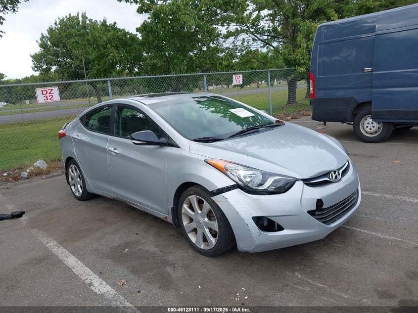2013 HYUNDAI ELANTRA LIMITED | 5NPDH4AE9DH306151 | UPCARS