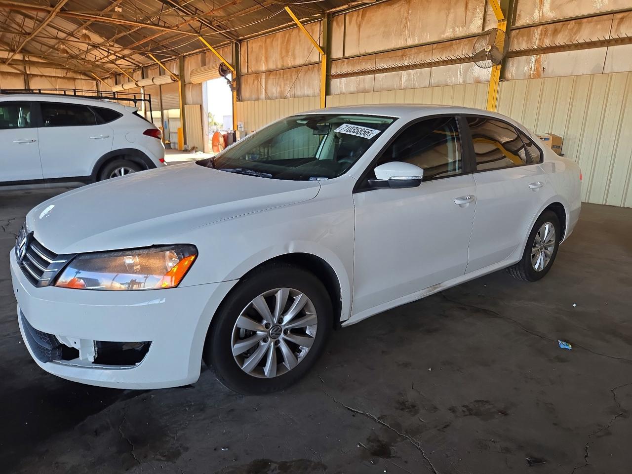 2013 VOLKSWAGEN PASSAT S | 1VWAP7A37DC086488 | UPCARS