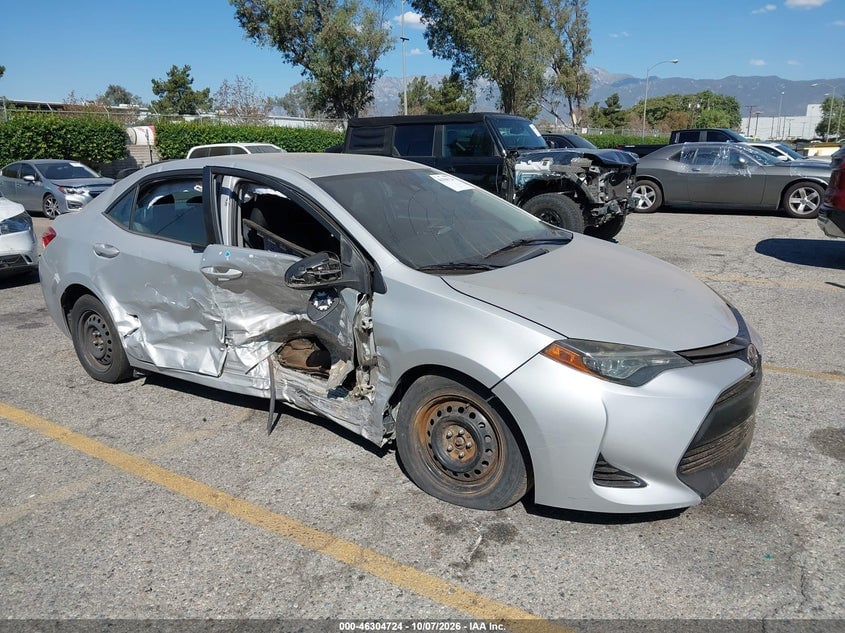 2018 TOYOTA COROLLA LE | 2T1BURHE4JC086406 | UPCARS