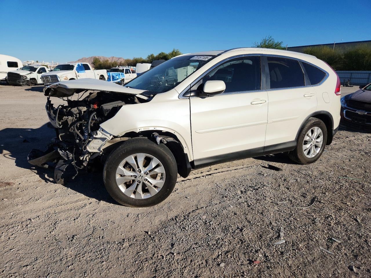 2014 HONDA CRV EXL | 5J6RM4H75EL114175 | UPCARS