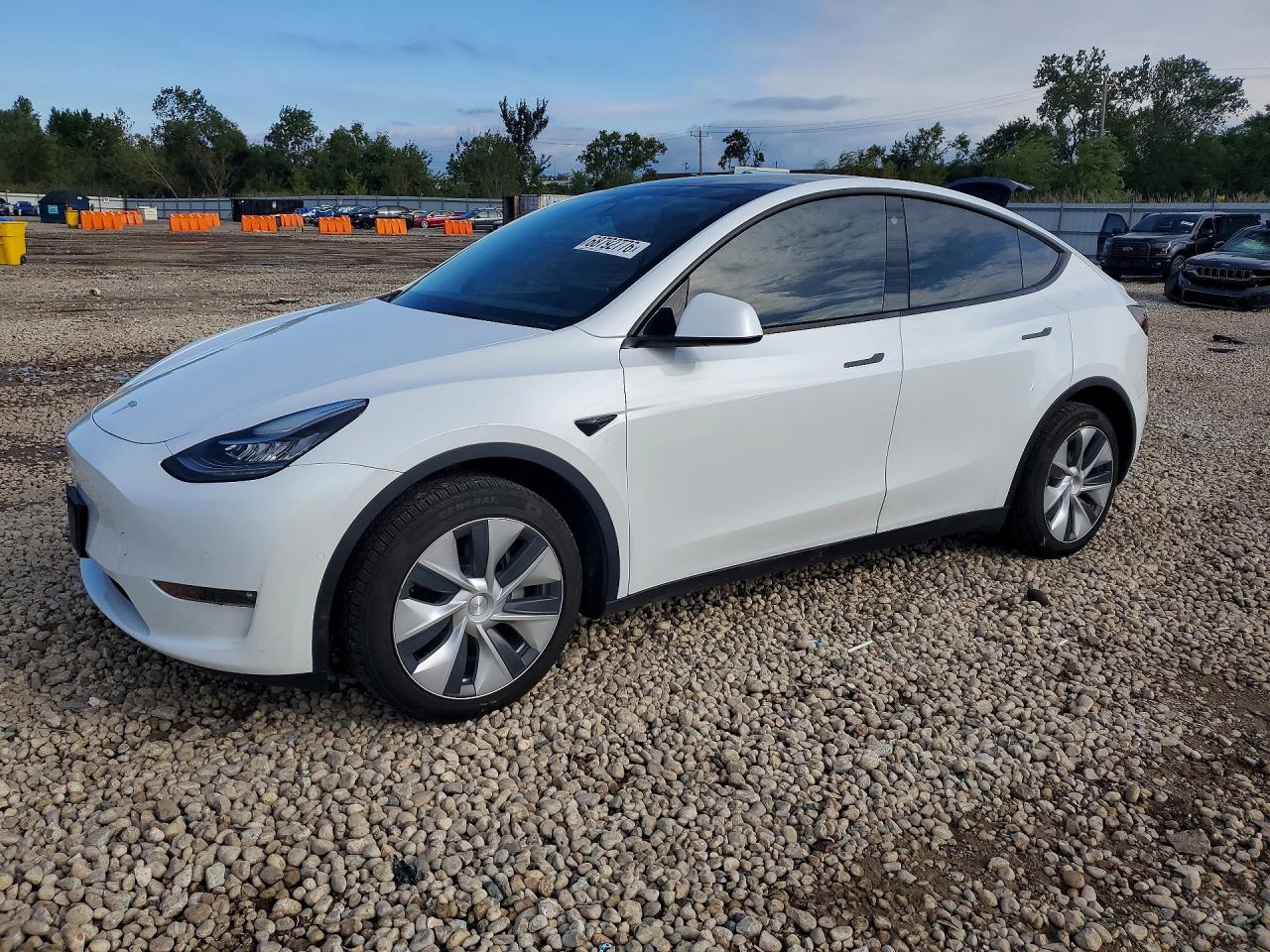 2022 TESLA MODEL Y | 7SAYGDEE6NF451472 | UPCARS