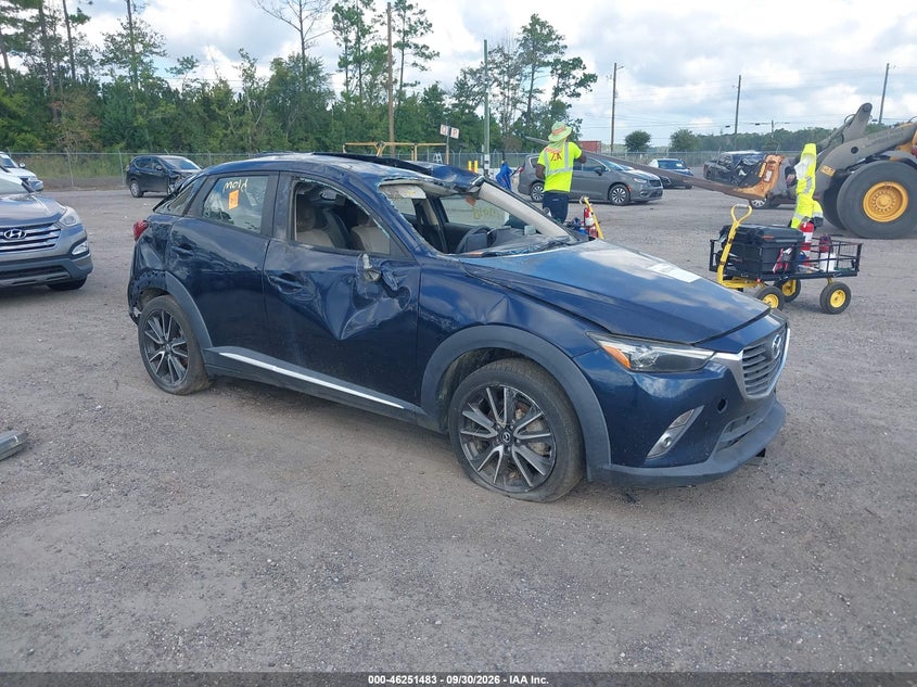 2017 MAZDA CX-3 GRAND TOURING | JM1DKFD70H0144357 | UPCARS