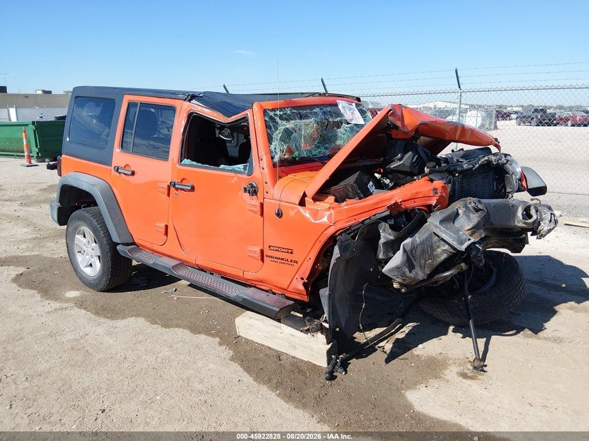 2015 JEEP WRANGLER UNLIMITED SPORT | 1C4BJWDG6FL727960 | UPCARS