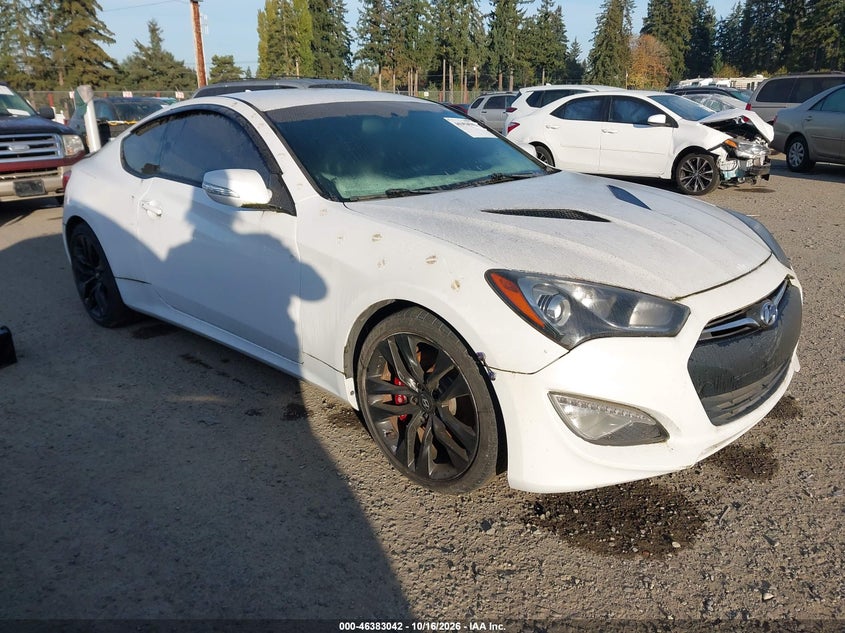 2015 HYUNDAI GENESIS 3.8 R-SPEC | KMHHU6KJ9FU126550 | UPCARS