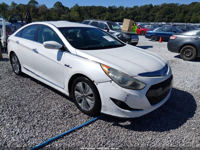2013 HYUNDAI SONATA HYBRID LIMITED | KMHEC4A45DA100578 | UPCARS