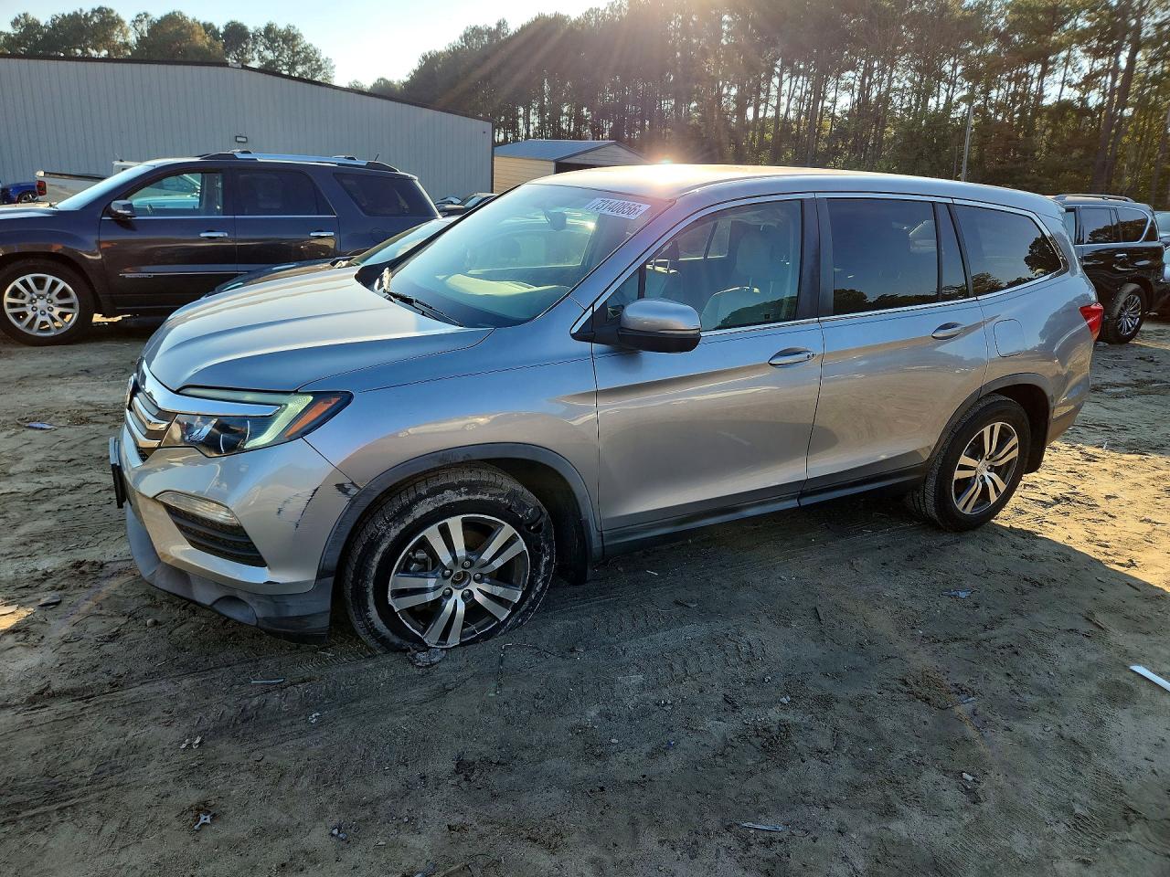 2017 HONDA PILOT EXL | 5FNYF6H54HB023282 | UPCARS