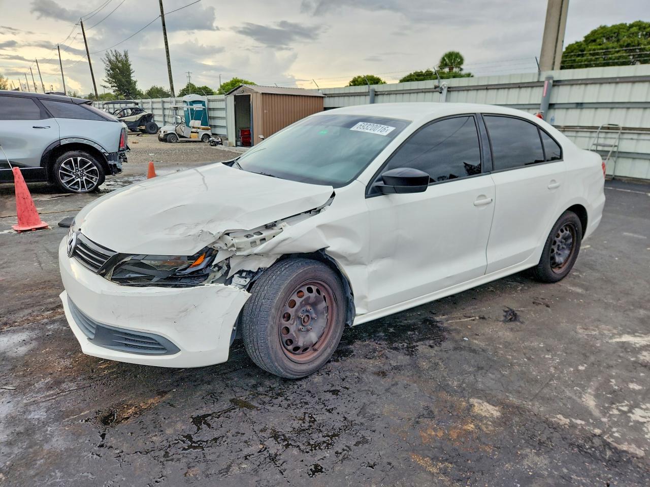 2014 VOLKSWAGEN JETTA BASE | 3VW2K7AJ5EM235904 | UPCARS