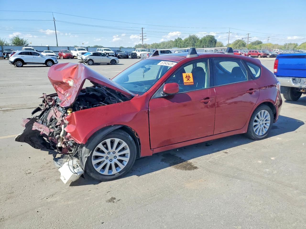 2010 SUBARU IMPREZA 2.5I PREMIUM | JF1GH6B69AG807420 | UPCARS