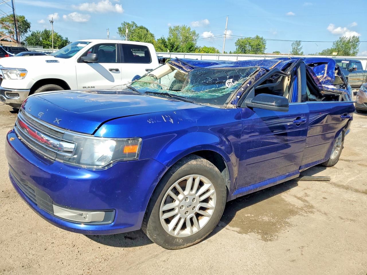 2014 FORD FLEX SEL | 2FMGK5C81EBD11803 | UPCARS