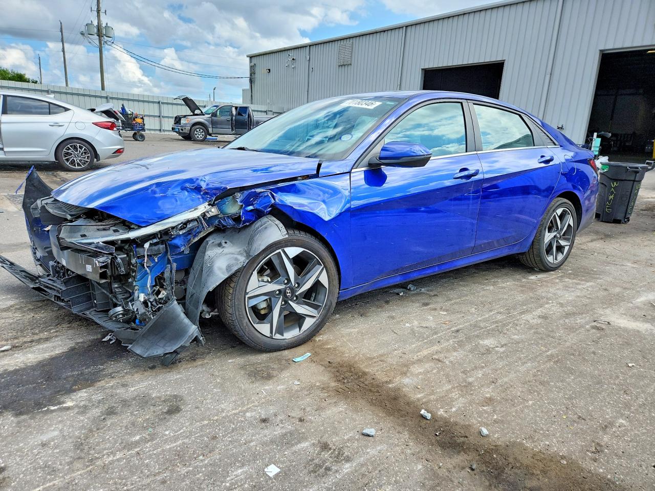 2021 HYUNDAI ELANTRA LIMITED | KMHLN4AJ1MU006249 | UPCARS