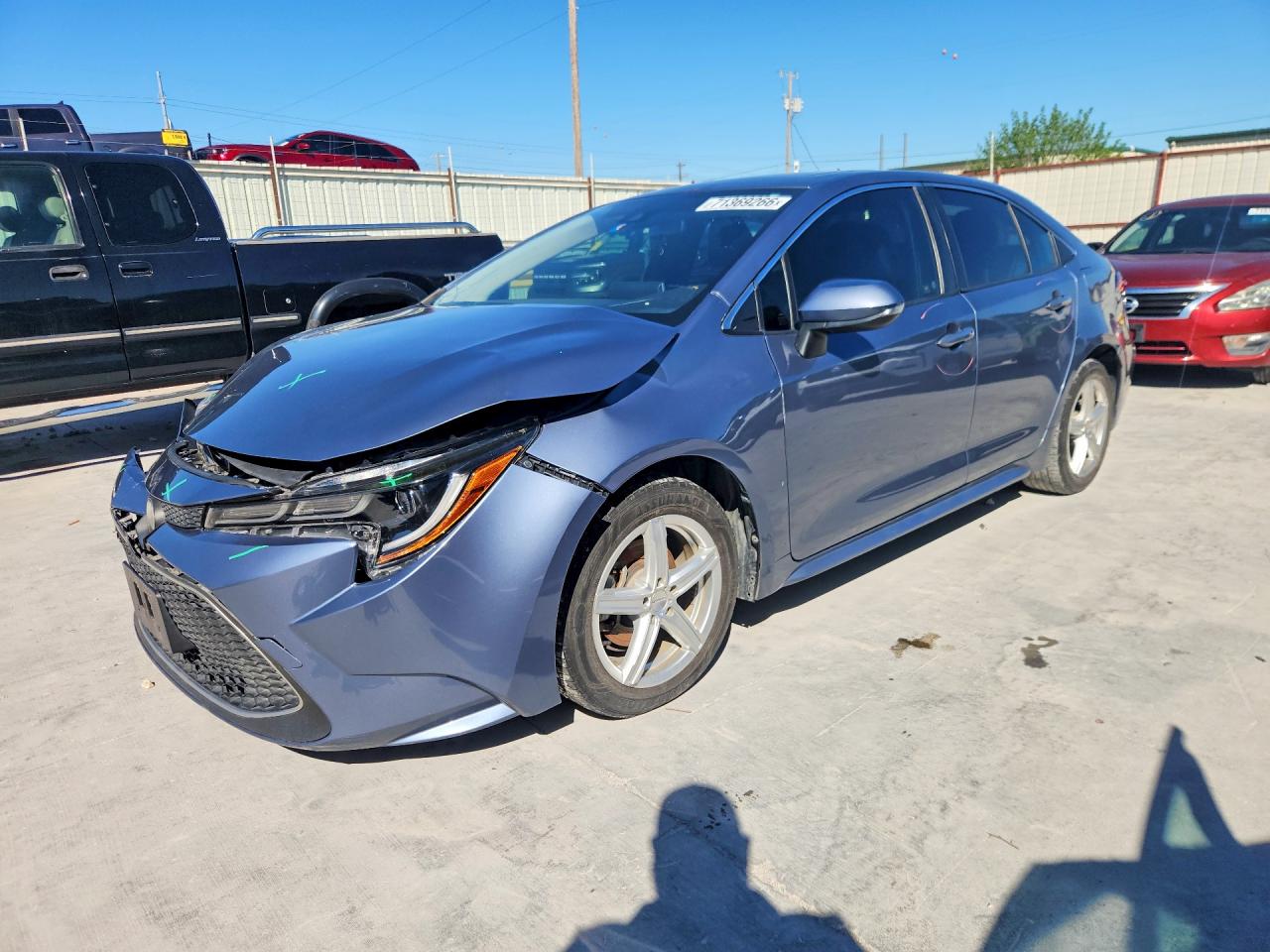 2020 TOYOTA COROLLA XLE | JTDFPRAE7LJ025237 | UPCARS