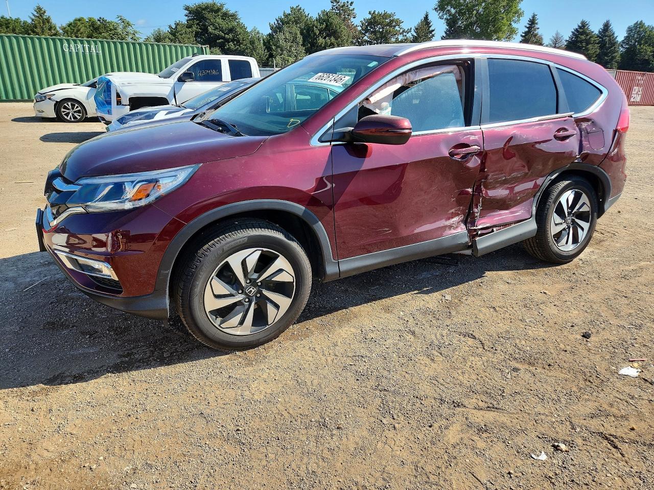 2016 HONDA CRV TOURING | 5J6RM4H93GL137412 | UPCARS