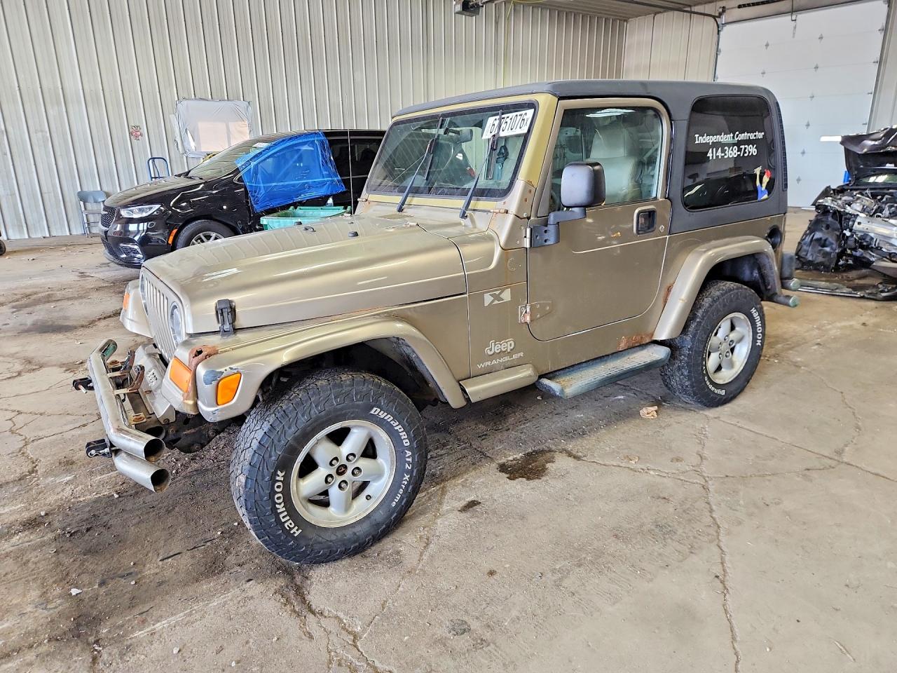 2004 JEEP WRANGLER X | 1J4FA39S94P744247 | UPCARS